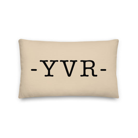 Farmhouse Throw Pillow - Buffalo Plaid • YVR Vancouver • YHM Designs - Image 01