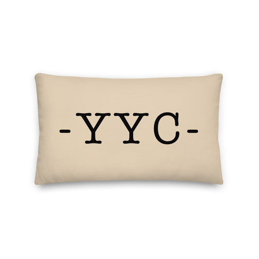 Farmhouse Throw Pillow - Buffalo Plaid • YYC Calgary • YHM Designs - Image 01