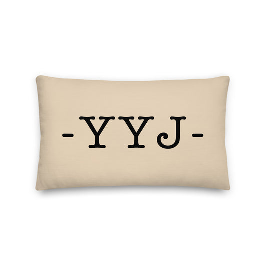 Farmhouse Throw Pillow - Buffalo Plaid • YYJ Victoria • YHM Designs - Image 01