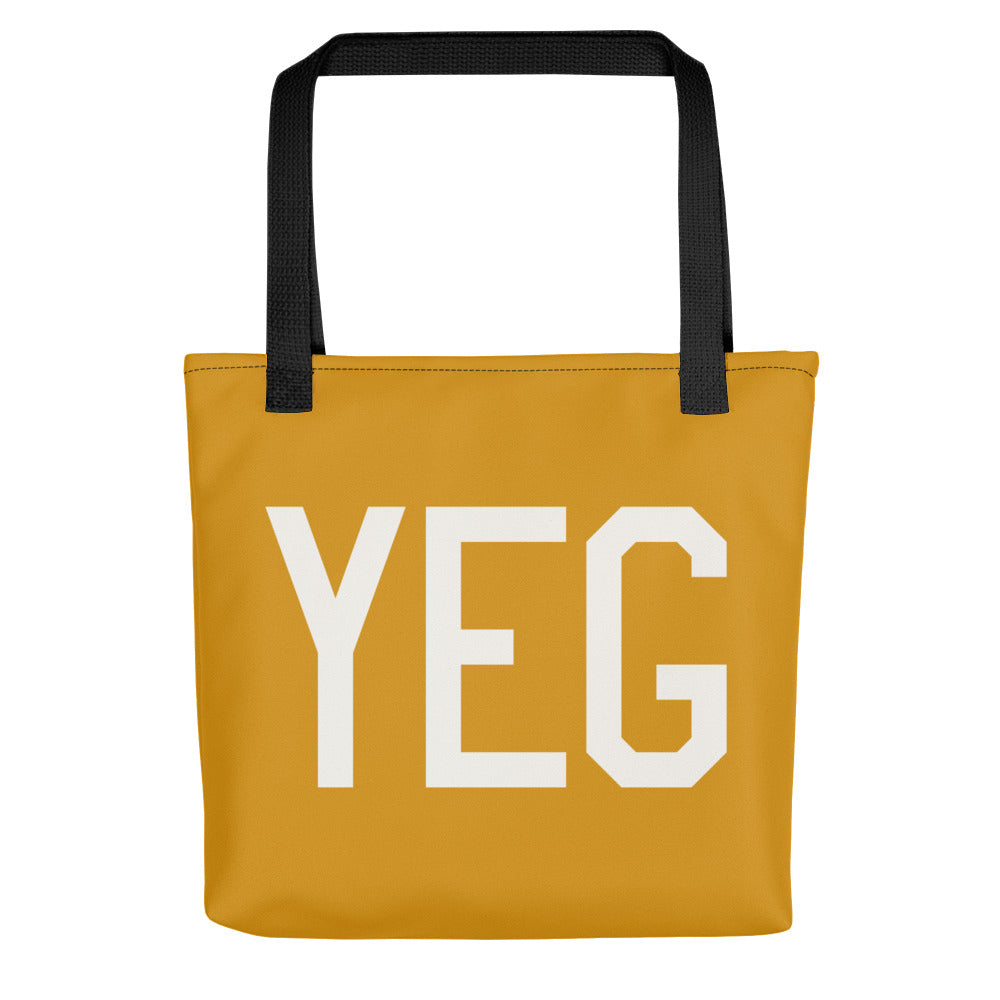 Aviation Gift Tote Bag - Buttercup • YEG Edmonton • YHM Designs - Image 01