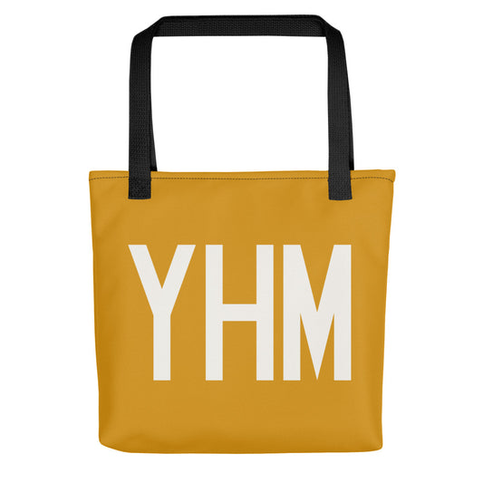 Airport Code Tote - Buttercup • YHM Hamilton • YHM Designs - Image 01