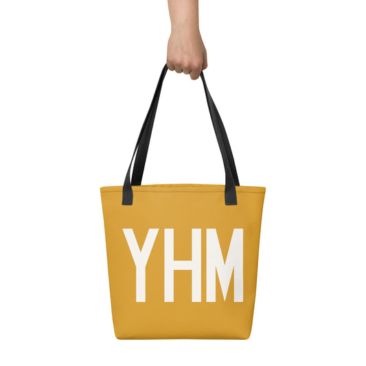 Airport Code Tote - Buttercup • YHM Hamilton • YHM Designs - Image 02