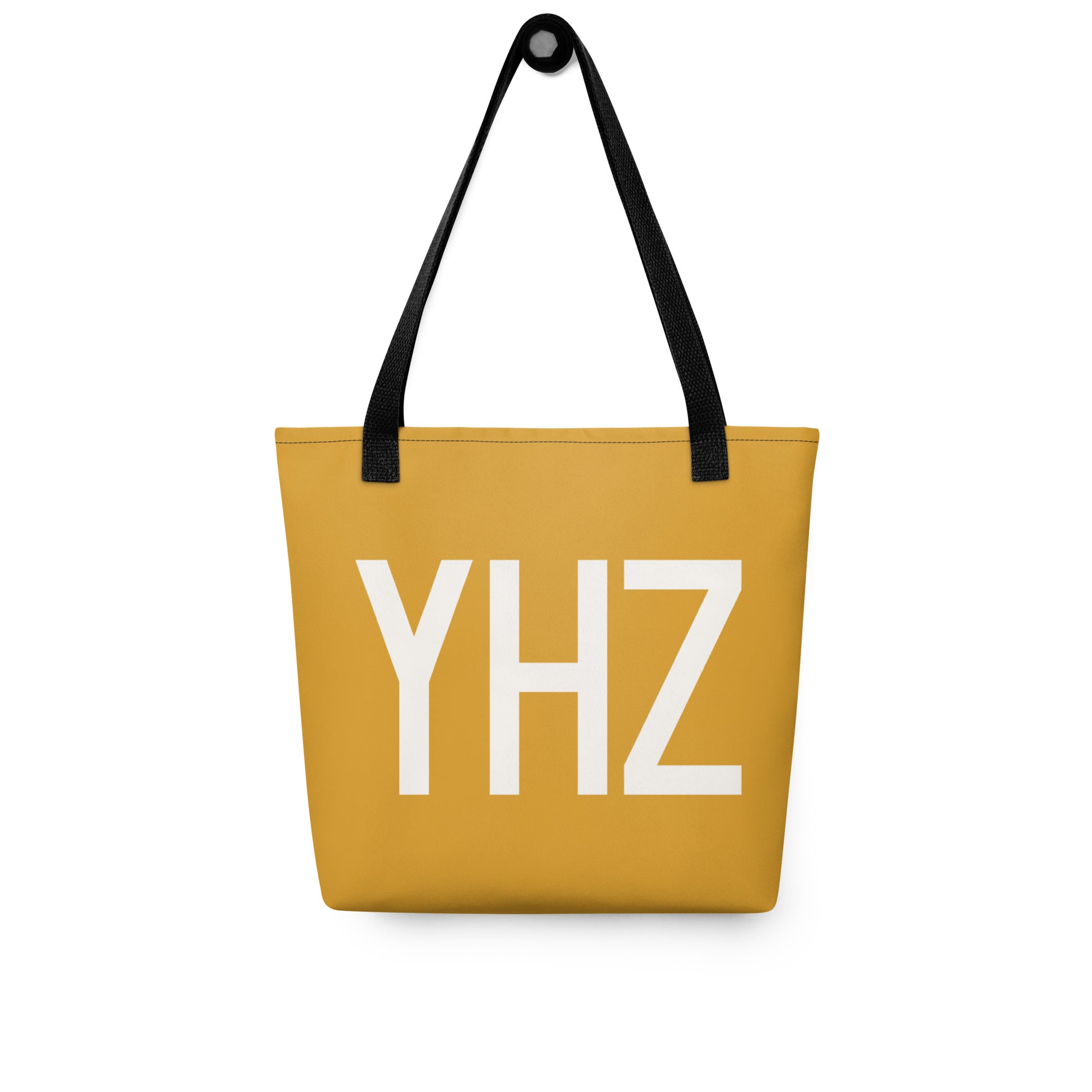 Airport Code Tote - Buttercup • YHZ Halifax • YHM Designs - Image 03