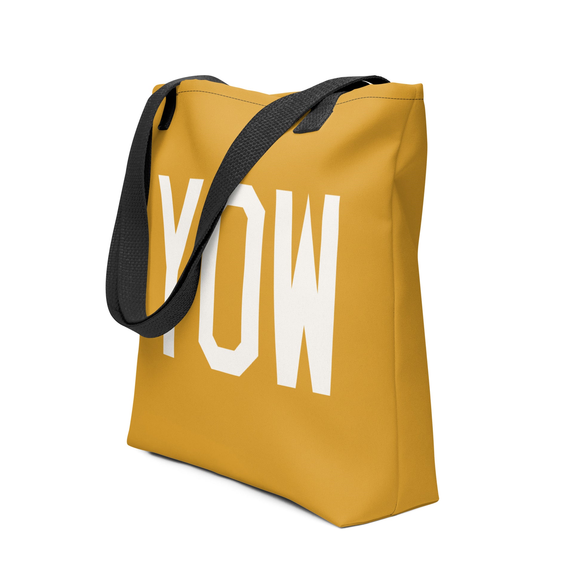 Aviation Gift Tote Bag - Buttercup • YOW Ottawa • YHM Designs - Image 05