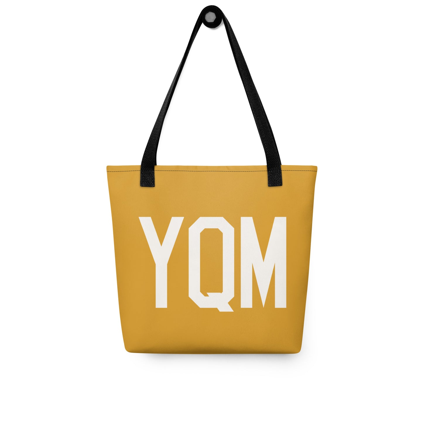 Airport Code Tote - Buttercup • YQM Moncton • YHM Designs - Image 03
