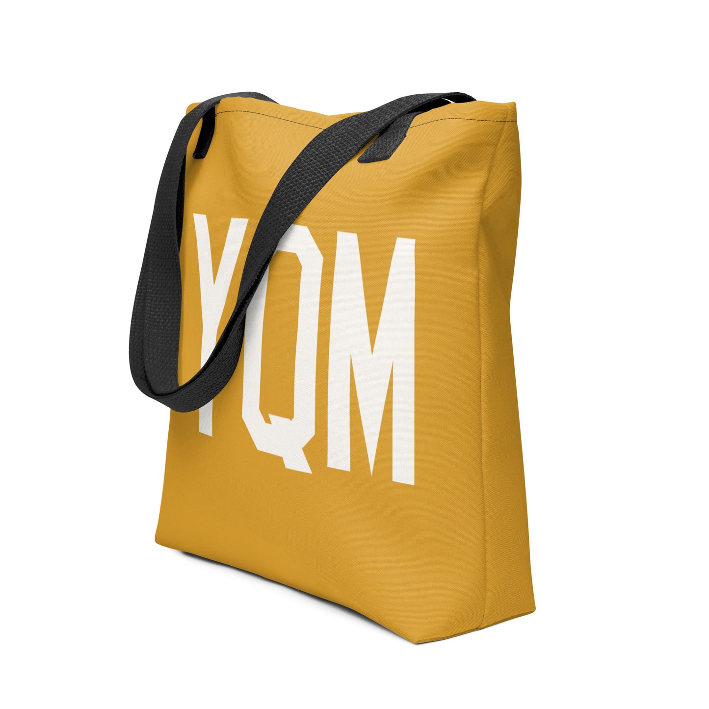 Airport Code Tote - Buttercup • YQM Moncton • YHM Designs - Image 05