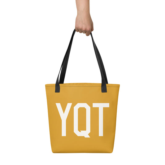 Aviation Gift Tote Bag - Buttercup • YQT Thunder Bay • YHM Designs - Image 02