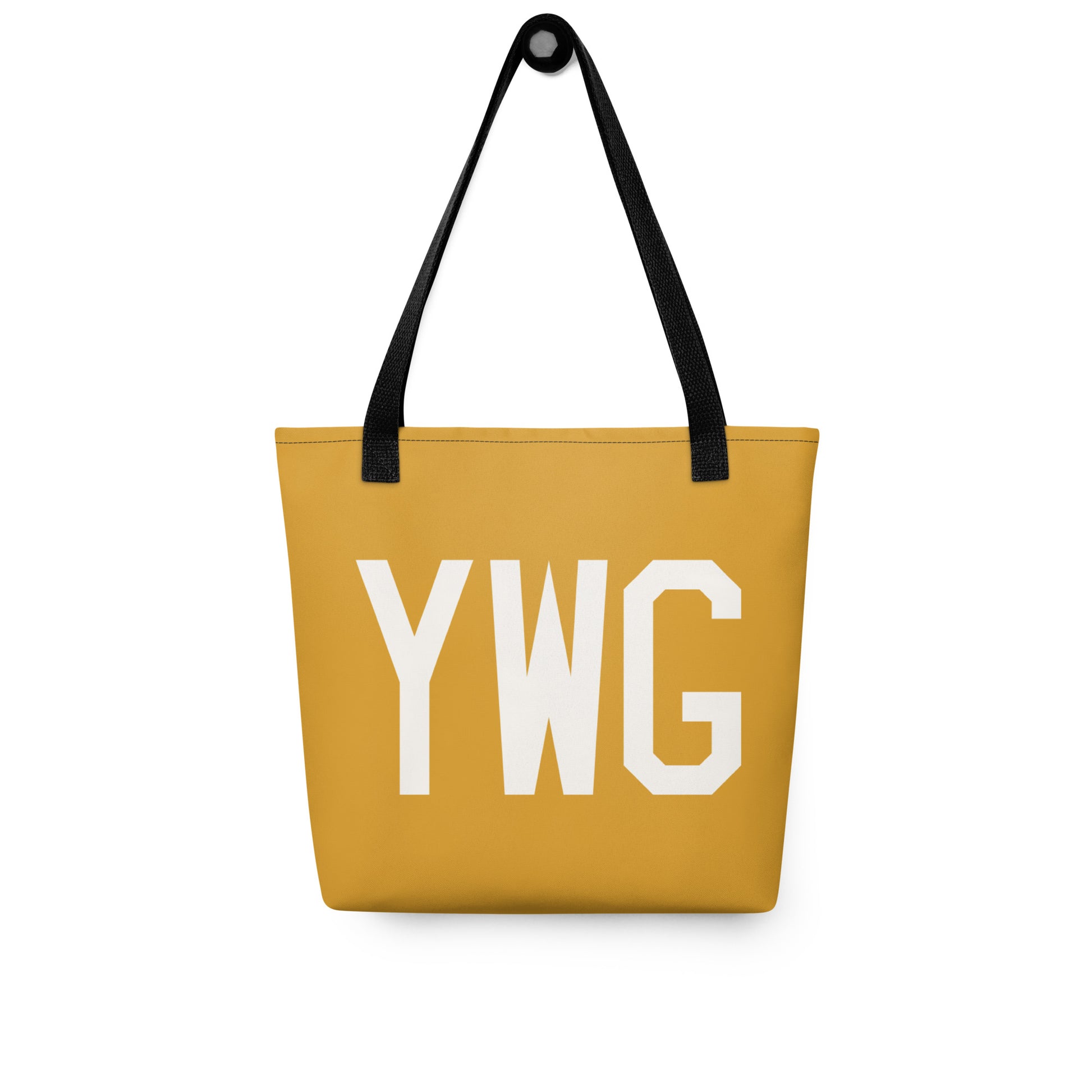 Aviation Gift Tote Bag - Buttercup • YWG Winnipeg • YHM Designs - Image 03