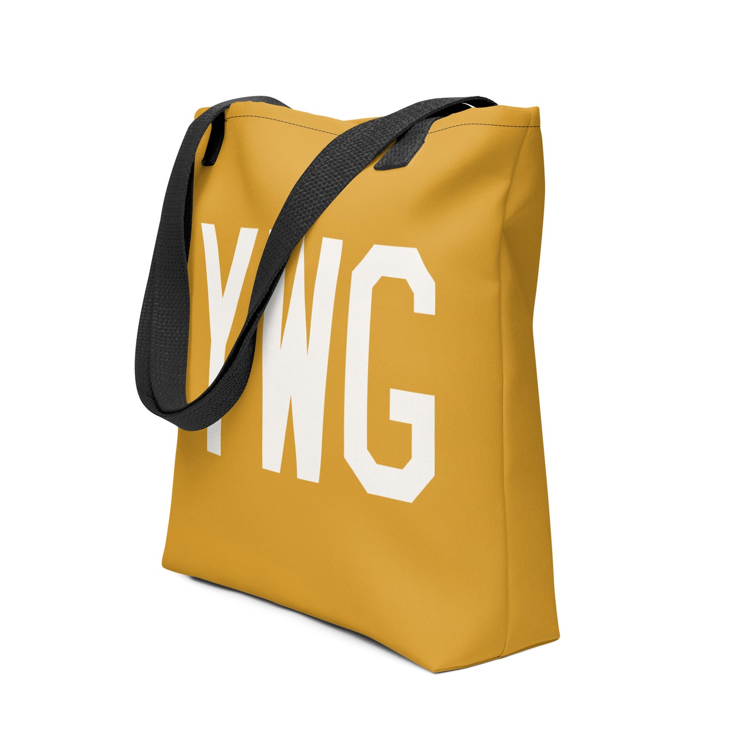 Aviation Gift Tote Bag - Buttercup • YWG Winnipeg • YHM Designs - Image 05