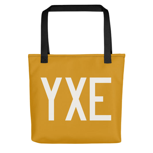 Aviation Gift Tote Bag - Buttercup • YXE Saskatoon • YHM Designs - Image 01