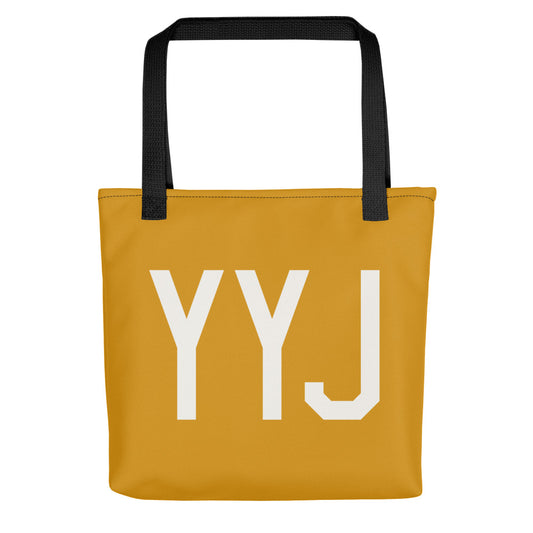 Aviation Gift Tote Bag - Buttercup • YYJ Victoria • YHM Designs - Image 01