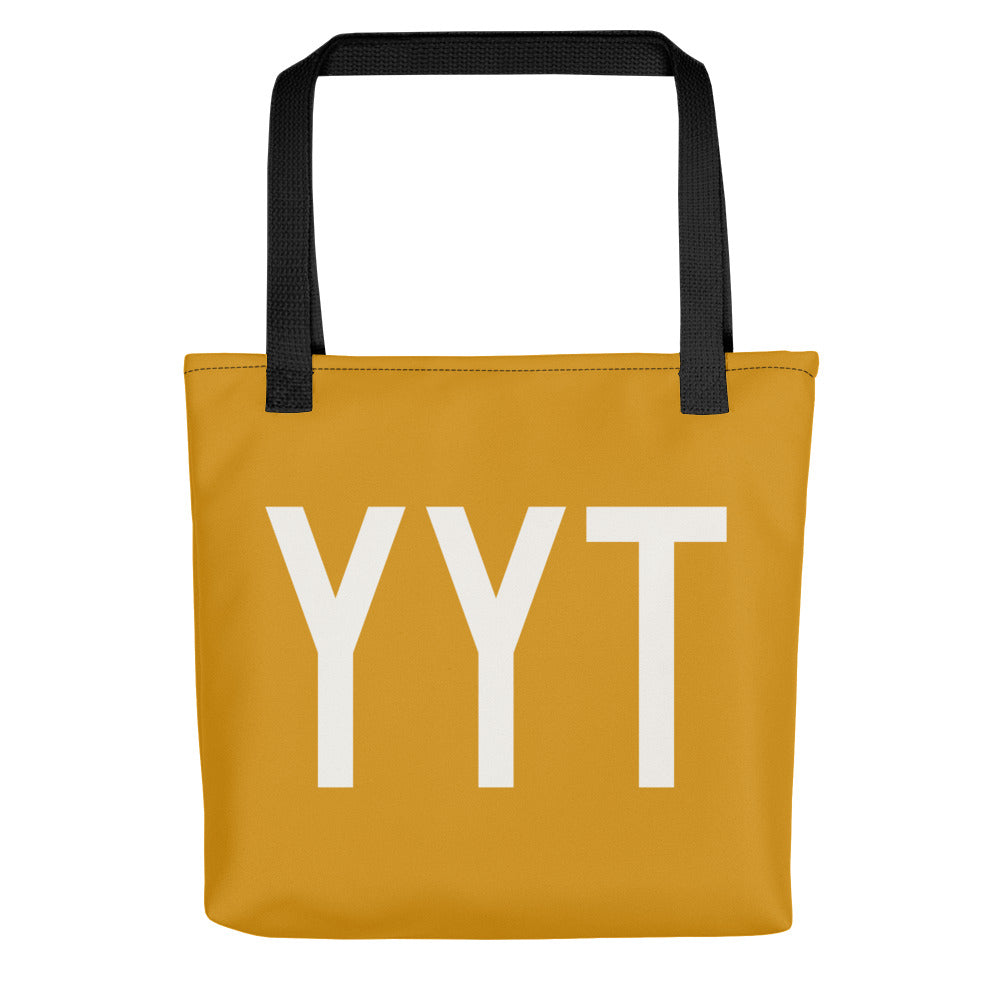 Aviation Gift Tote Bag - Buttercup • YYT St. John's • YHM Designs - Image 01