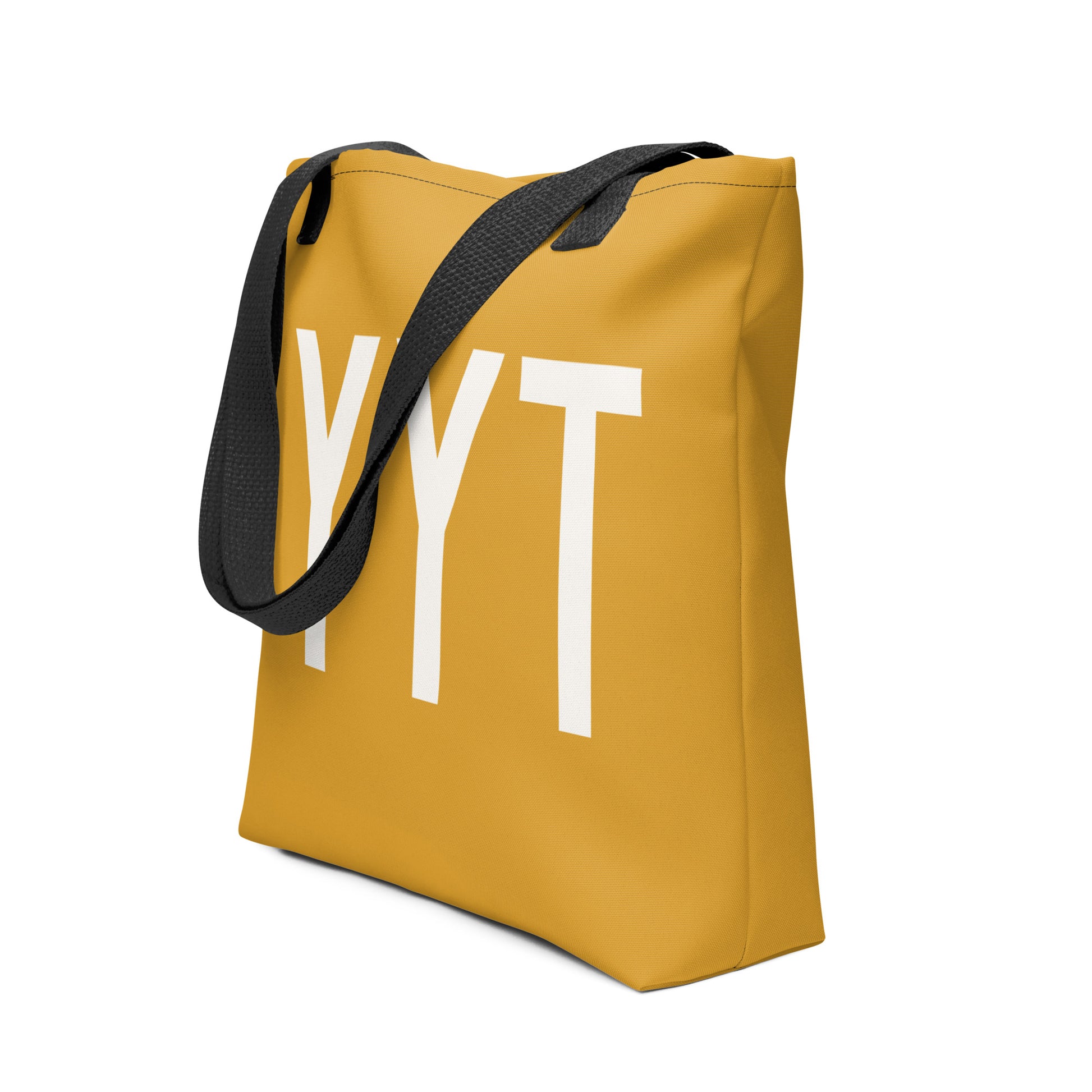 Aviation Gift Tote Bag - Buttercup • YYT St. John's • YHM Designs - Image 05