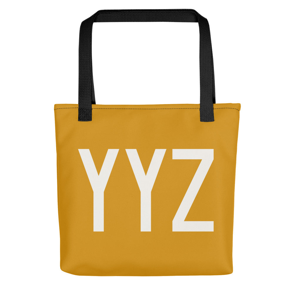 Airport Code Tote - Buttercup • YYZ Toronto • YHM Designs - Image 01