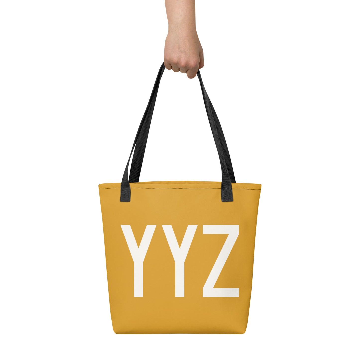 Airport Code Tote - Buttercup • YYZ Toronto • YHM Designs - Image 02