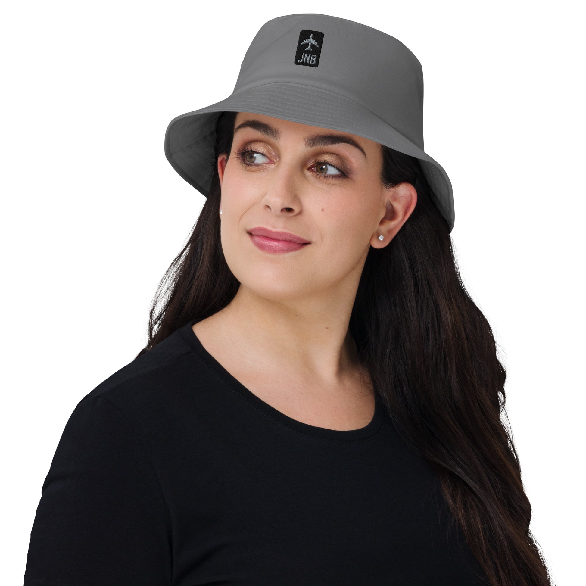 Jetliner Bucket Hat • Grey • JNB Johannesburg • YHM Designs - Image 03