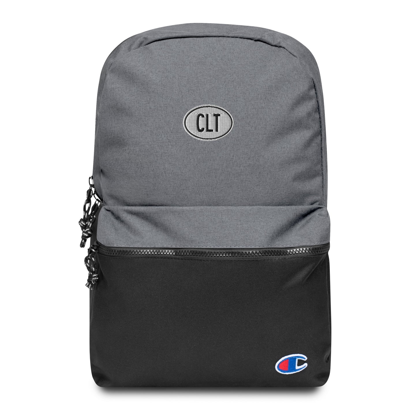 Oval Car Sticker Champion Backpack • CLT Charlotte • YHM Designs - Image 08