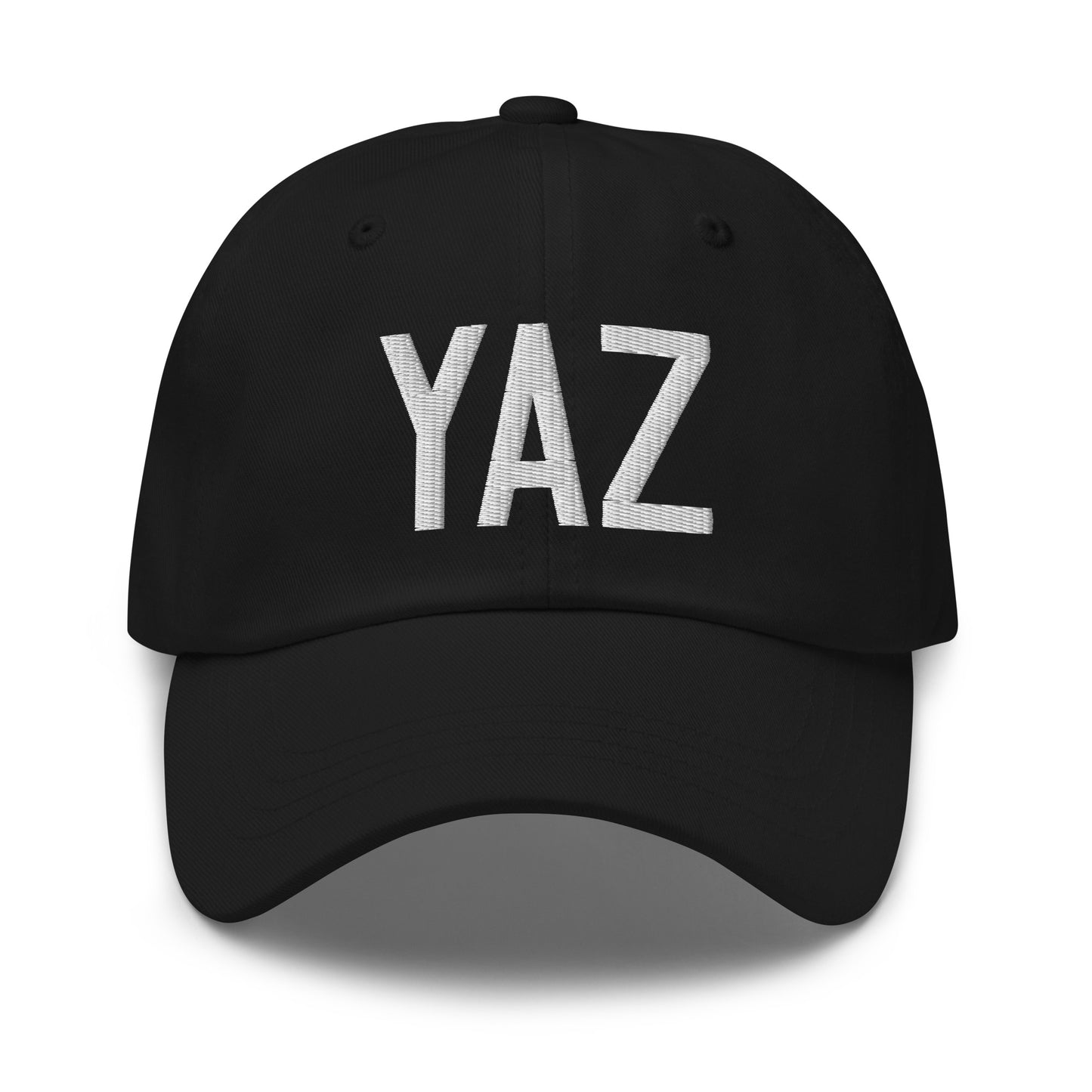 Airport Code Baseball Cap - White • YAZ Tofino • YHM Designs - Image 14