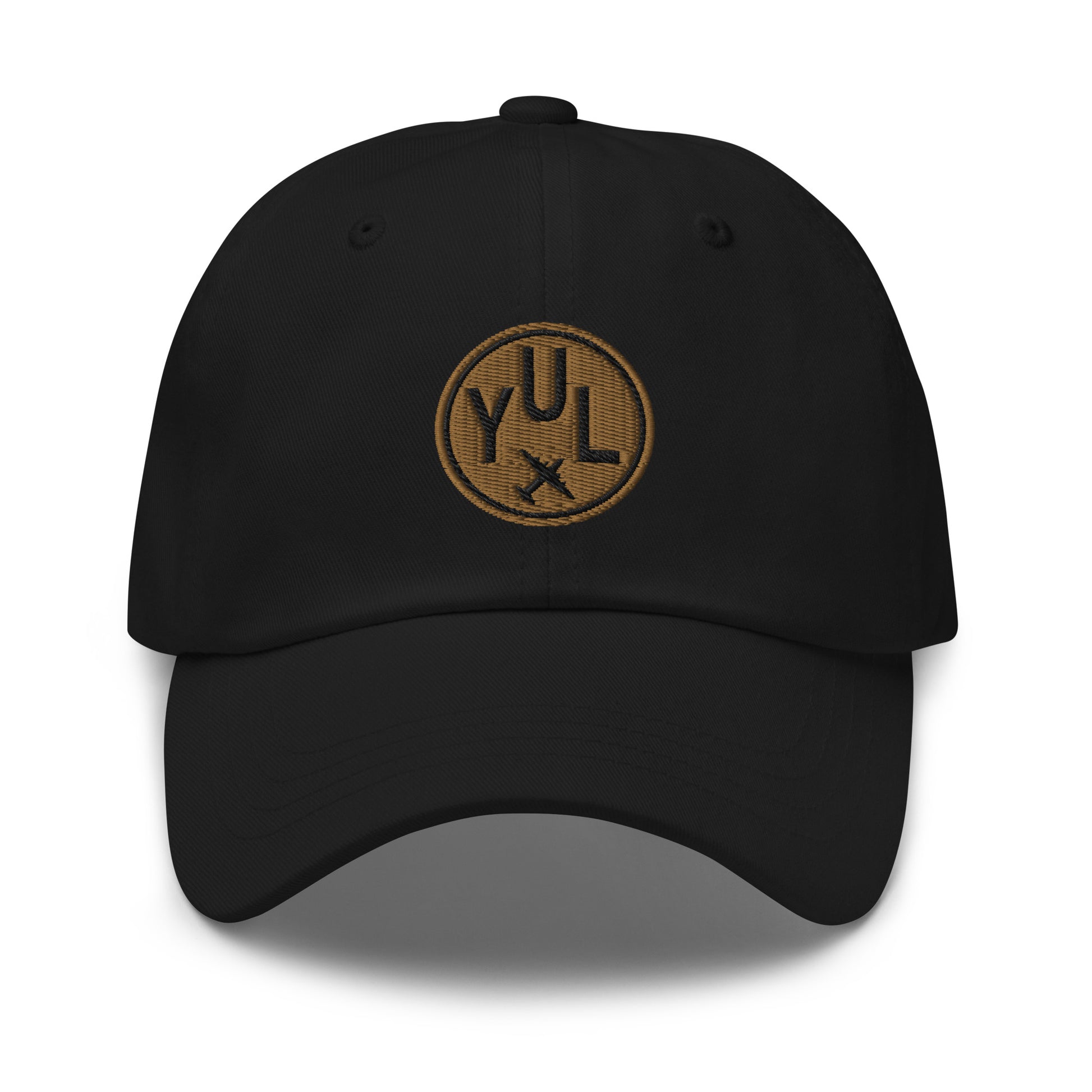 Roundel Baseball Cap - Old Gold • YUL Montreal • YHM Designs - Image 05
