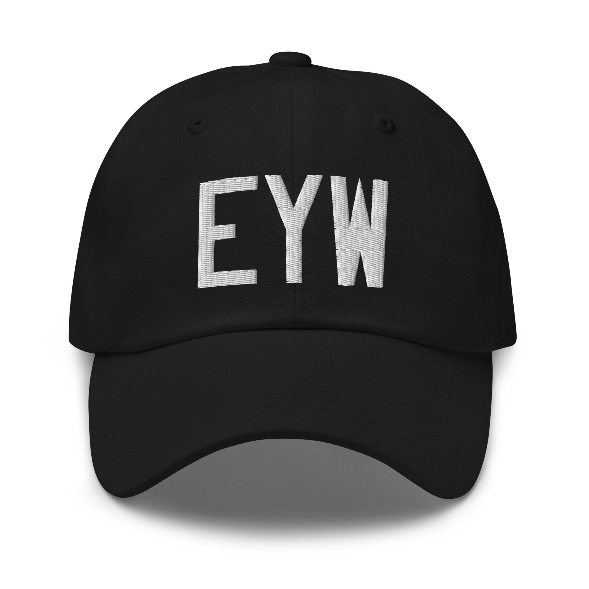Airport Code Baseball Cap - White • EYW Key West • YHM Designs - Image 14
