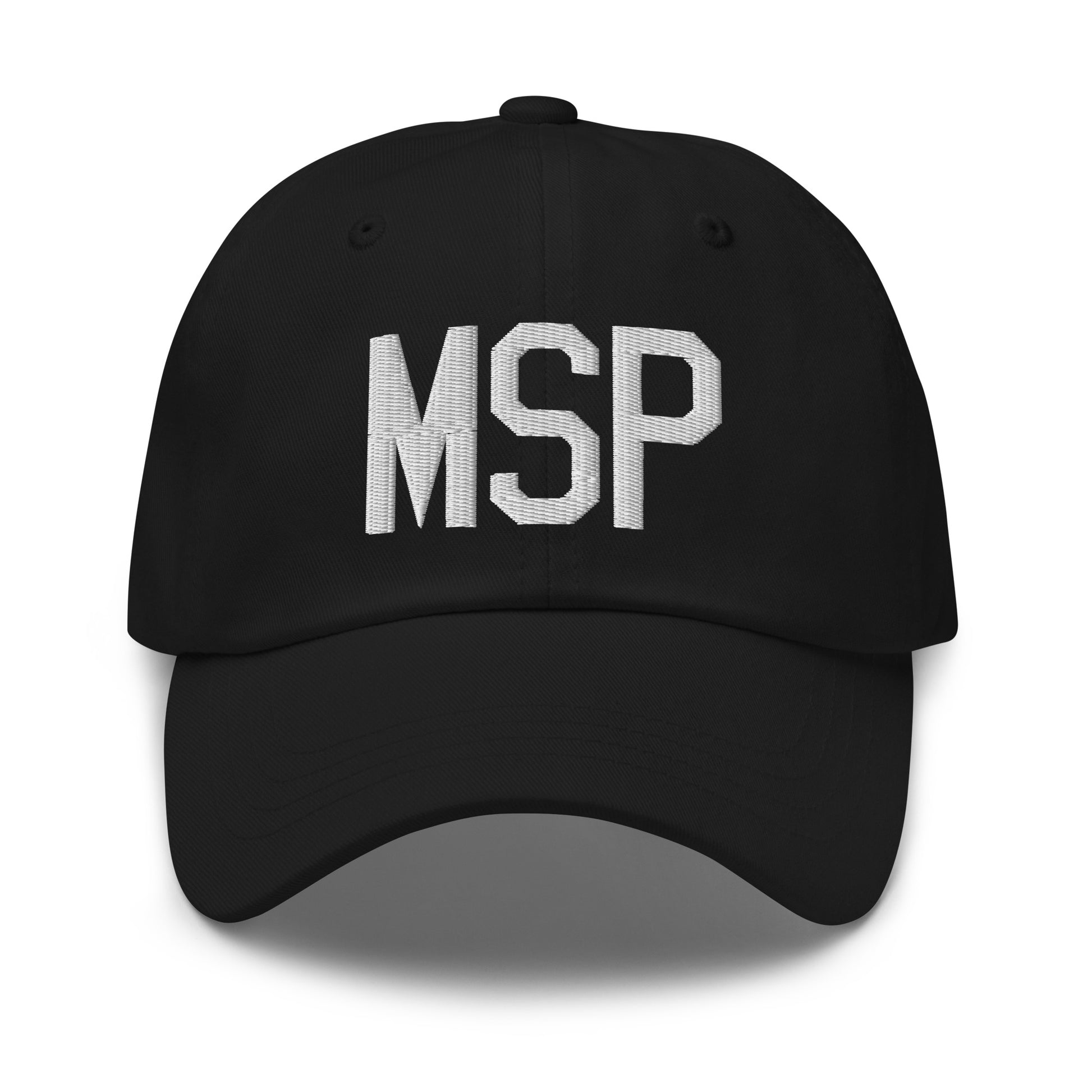 Airport Code Baseball Cap - White • MSP Minneapolis • YHM Designs - Image 14