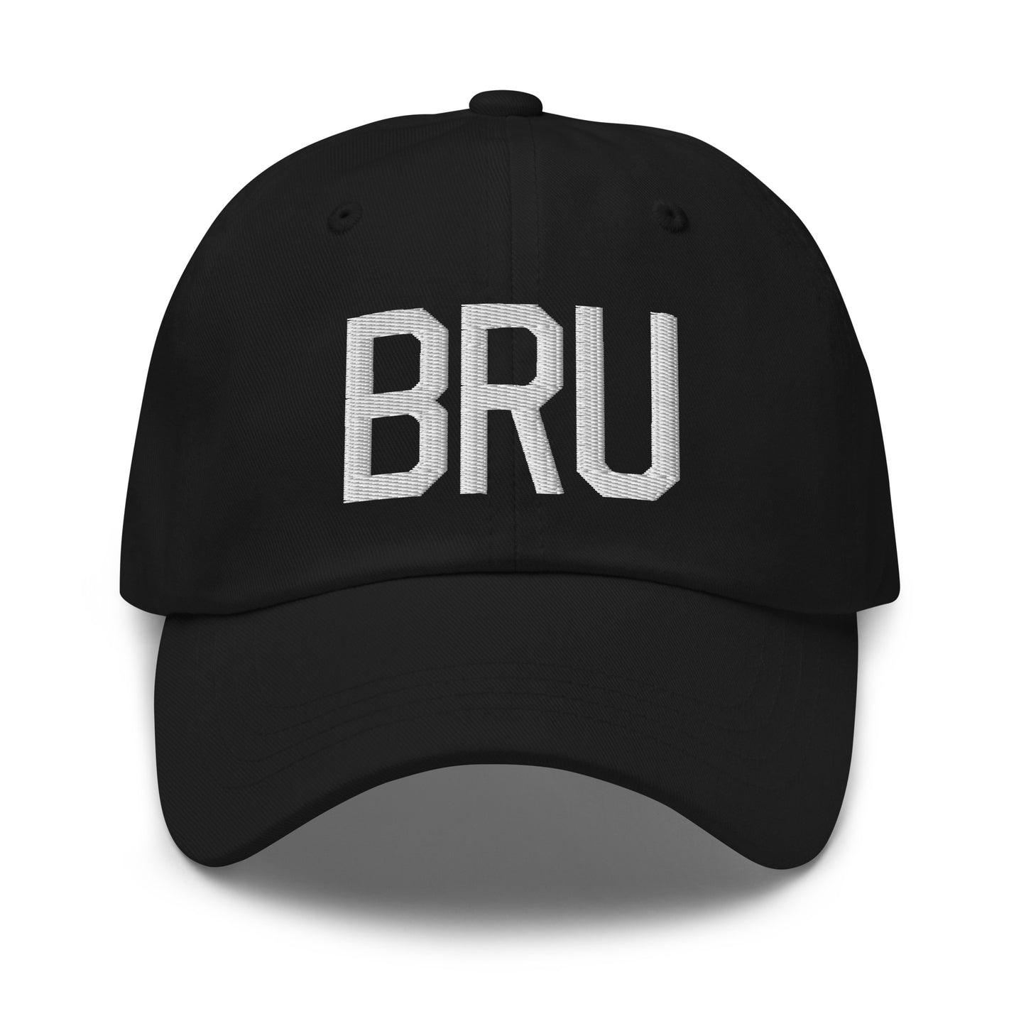 BRU Brussels Baseball Cap • Air Force Lettering in White • YHM Designs - Image 14