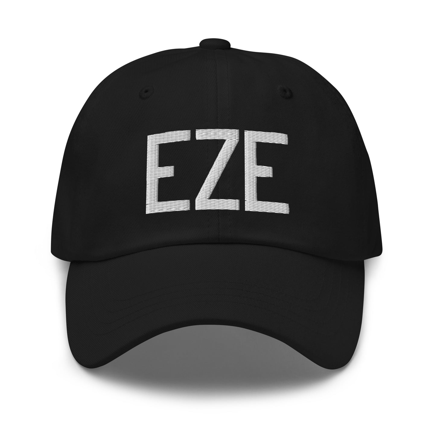 Airport Code Baseball Cap - White • EZE Buenos Aires • YHM Designs - Image 14