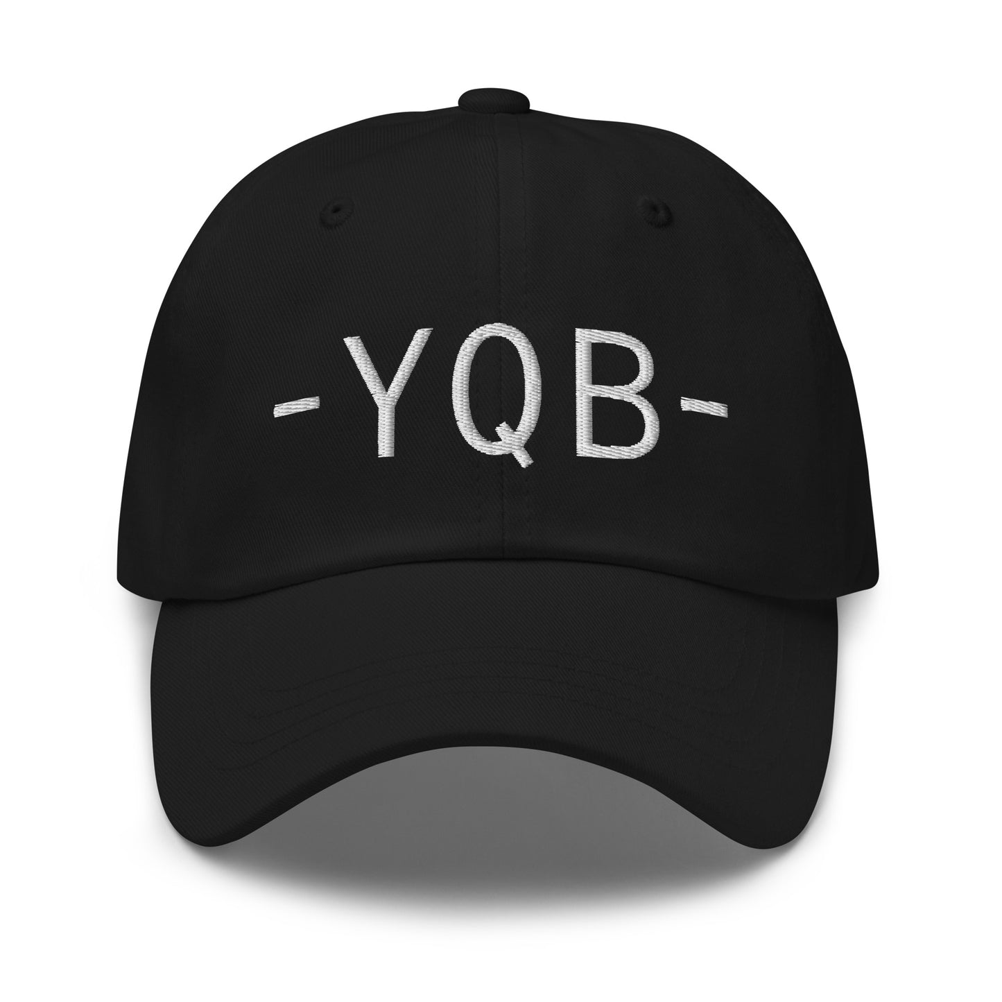 Souvenir Baseball Cap - White • YQB Quebec City • YHM Designs - Image 12