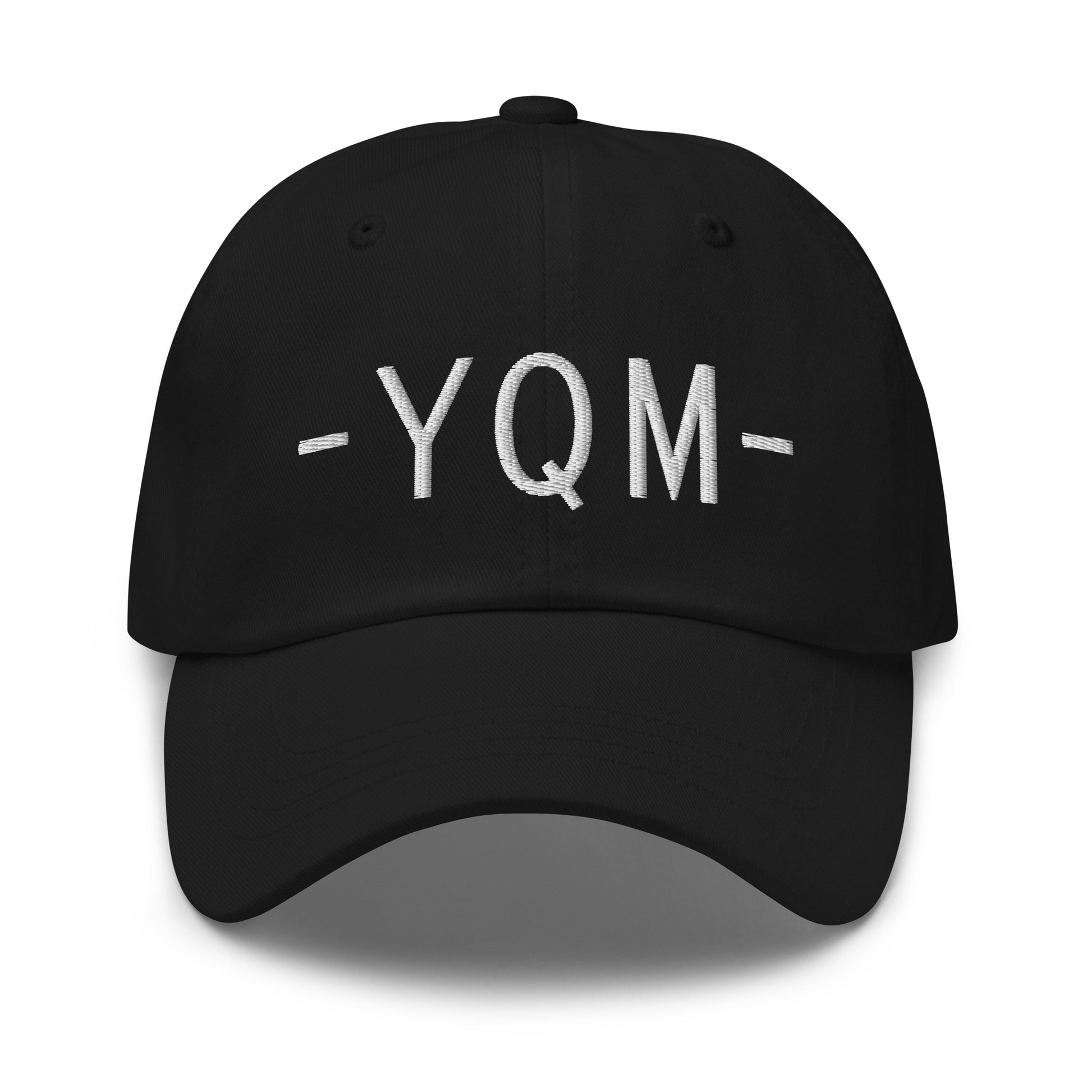 Souvenir Baseball Cap - White • YQM Moncton • YHM Designs - Image 12