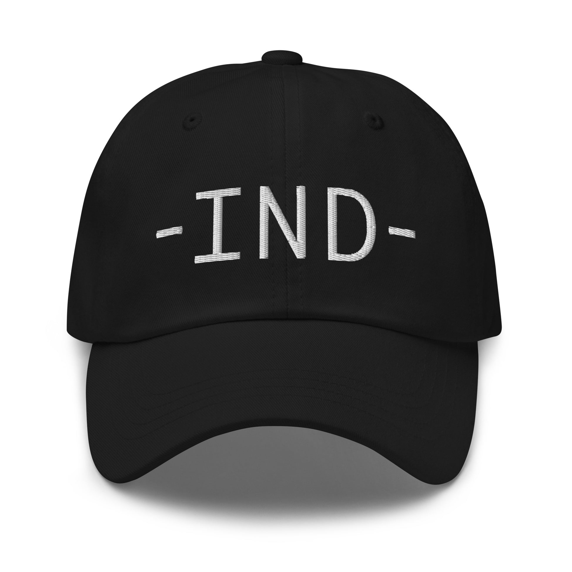 Souvenir Baseball Cap - White • IND Indianapolis • YHM Designs - Image 12