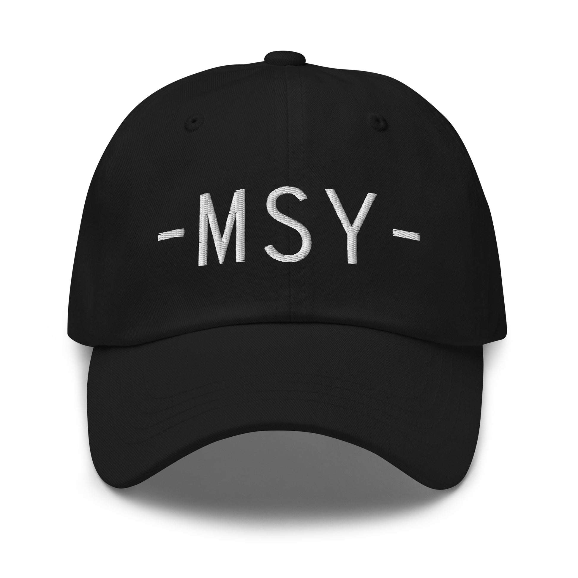 Souvenir Baseball Cap - White • MSY New Orleans • YHM Designs - Image 12