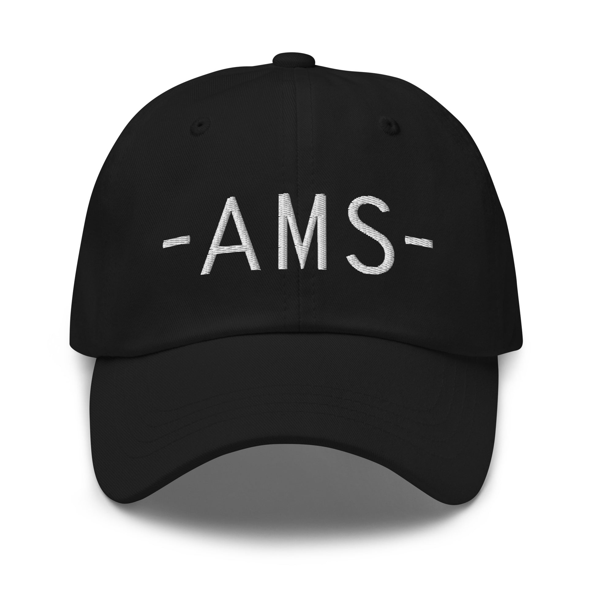 Souvenir Baseball Cap - White • AMS Amsterdam • YHM Designs - Image 12