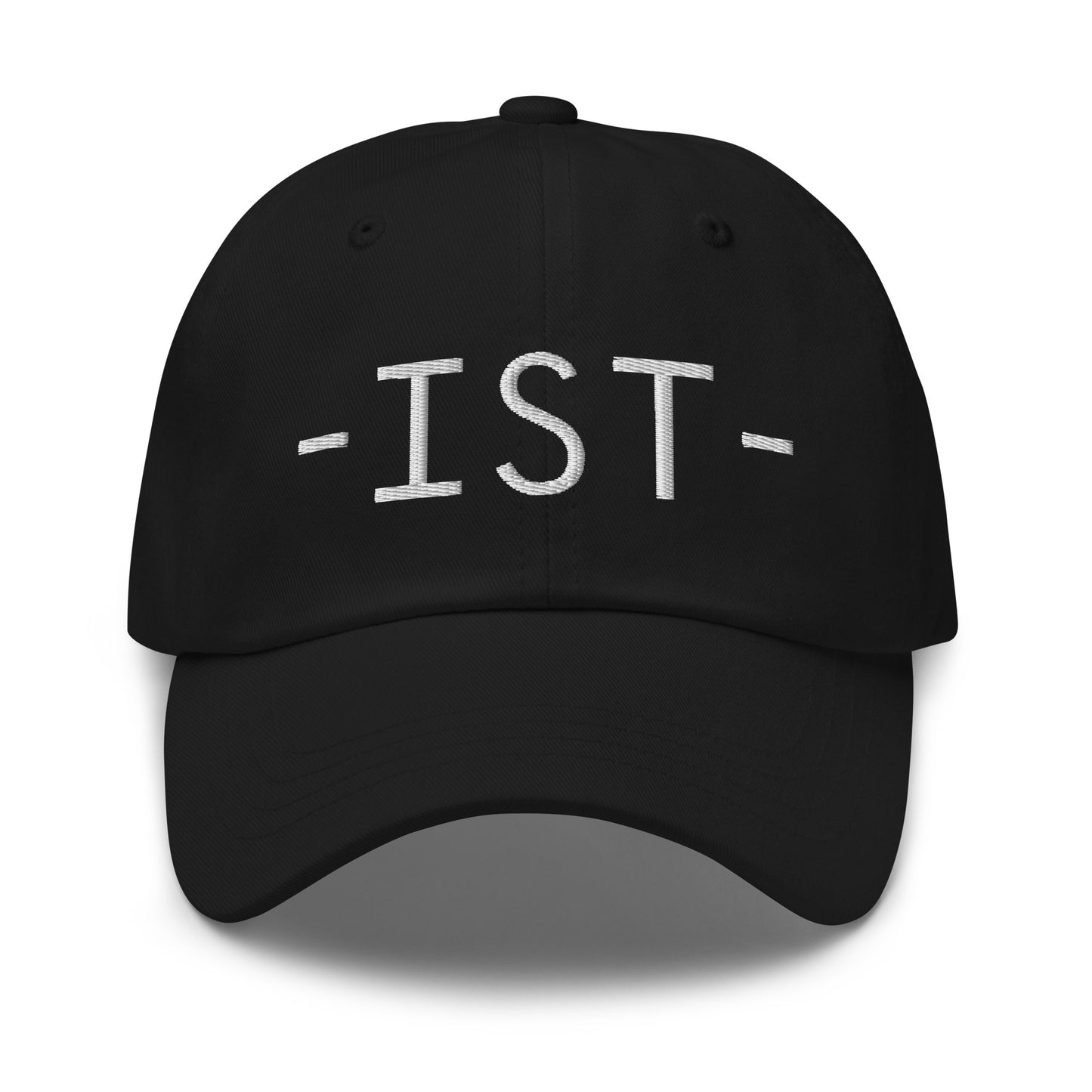 IST Istanbul Baseball Cap • Minimalist Lettering in White • YHM Designs - Image 12