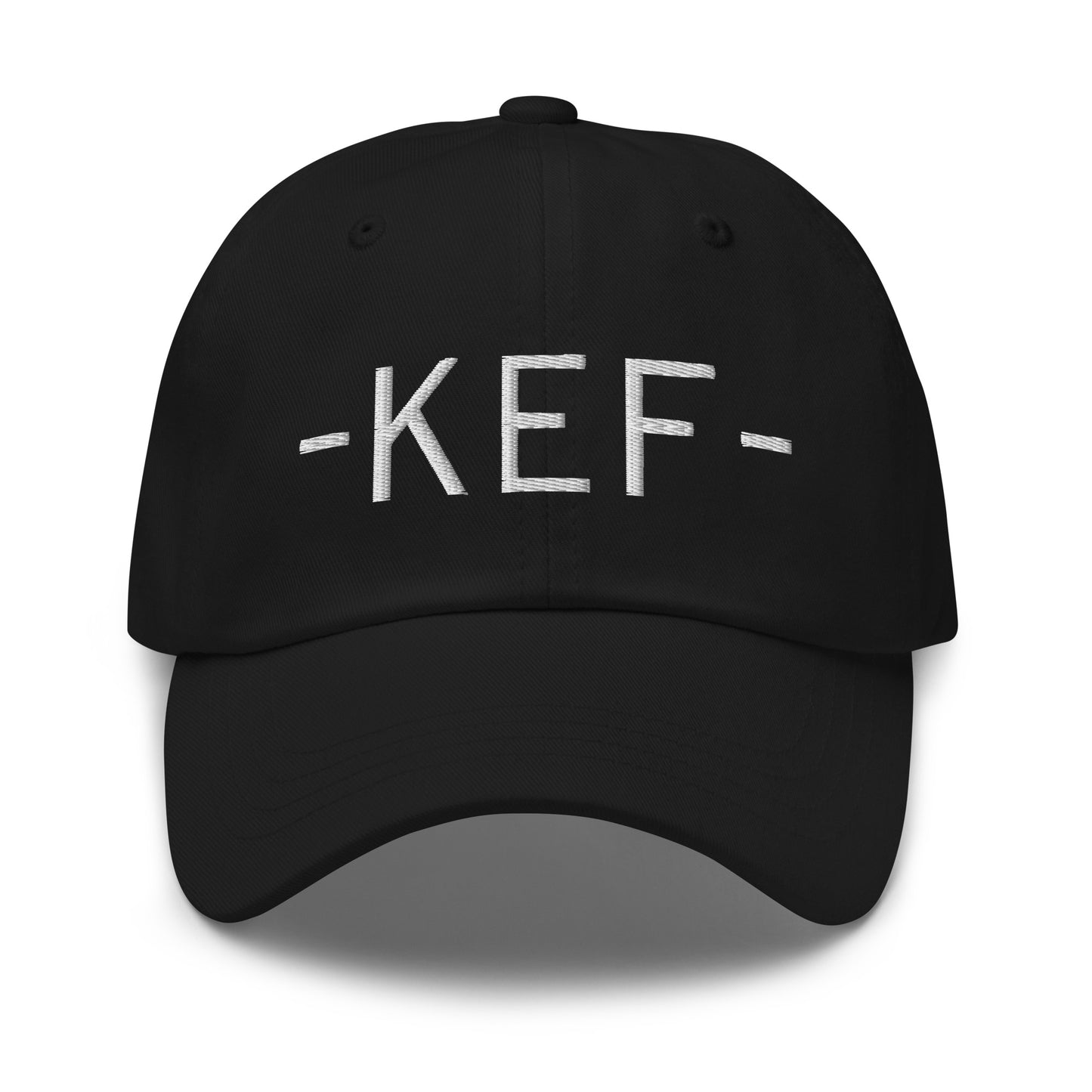 Souvenir Baseball Cap - White • KEF Reykjavik • YHM Designs - Image 12