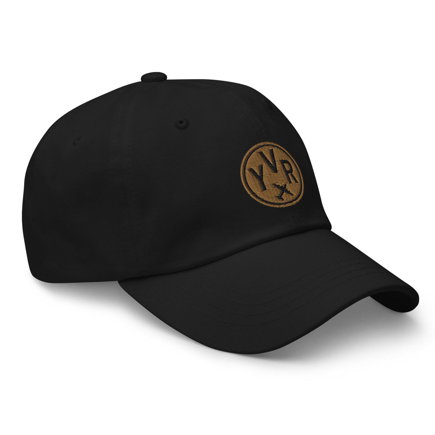 Roundel Baseball Cap - Old Gold • YVR Vancouver • YHM Designs - Image 06