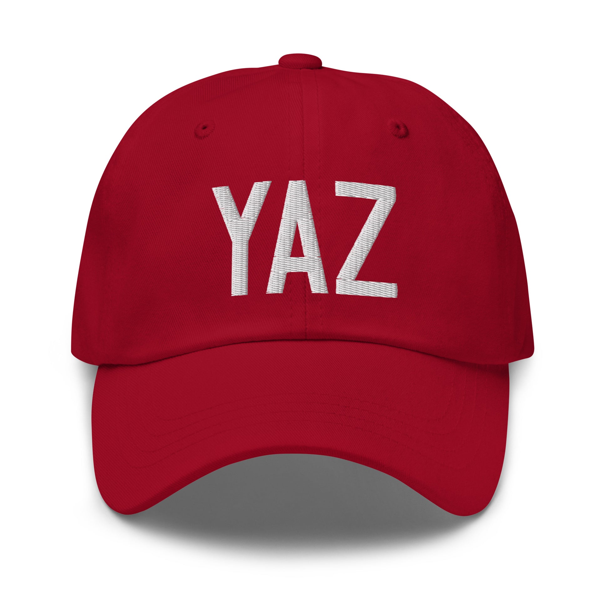 Airport Code Baseball Cap - White • YAZ Tofino • YHM Designs - Image 19