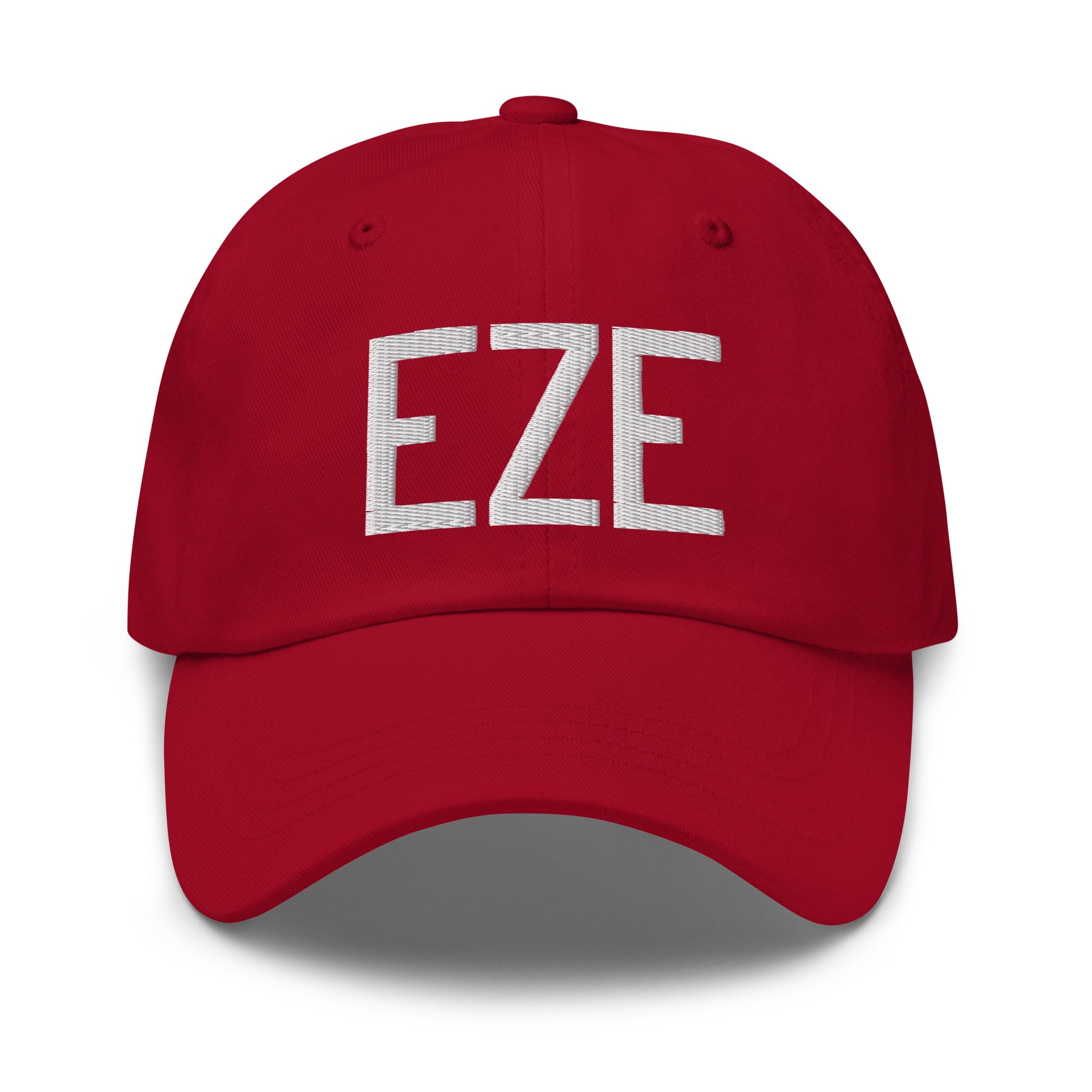 Airport Code Baseball Cap - White • EZE Buenos Aires • YHM Designs - Image 19