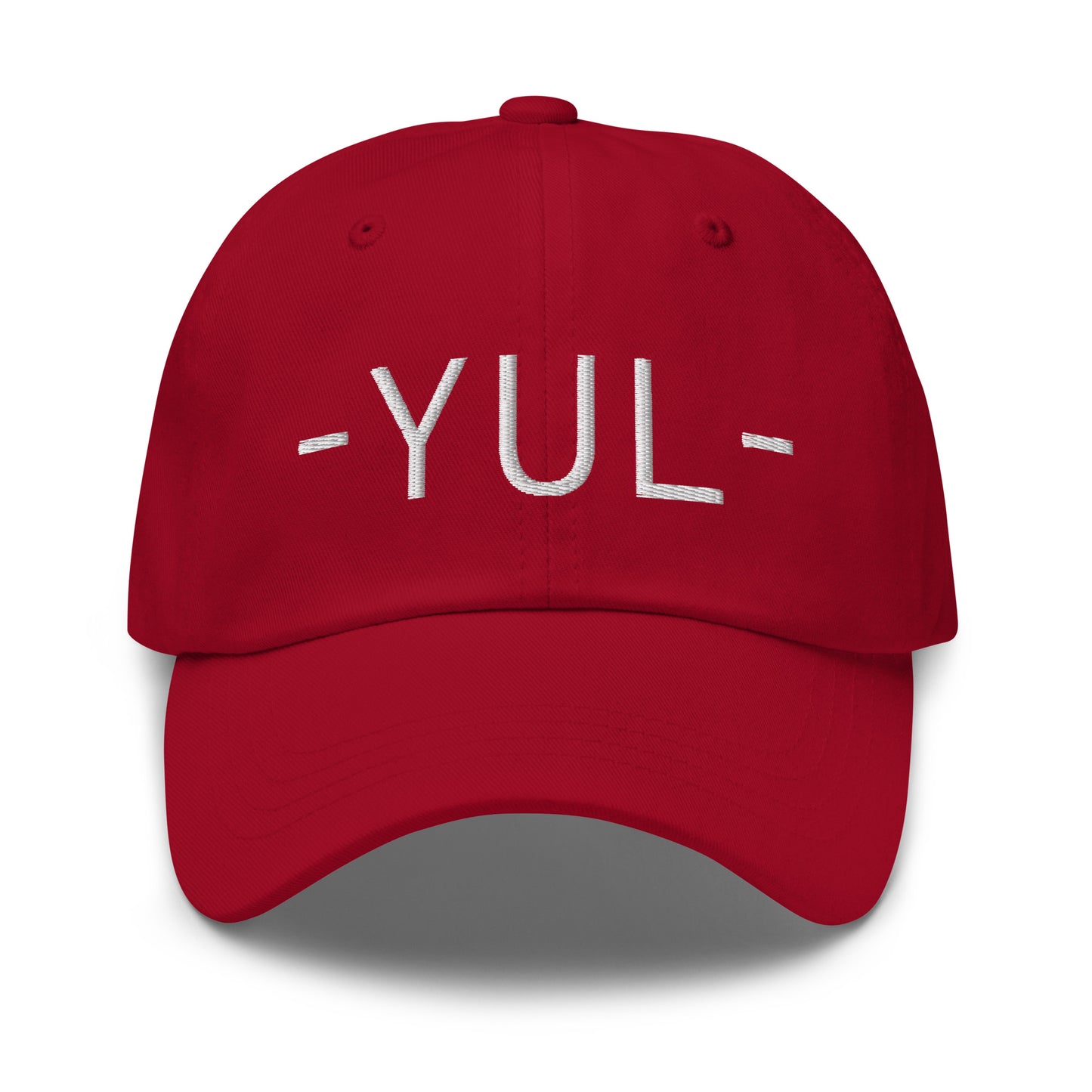 Souvenir Baseball Cap - White • YUL Montreal • YHM Designs - Image 16