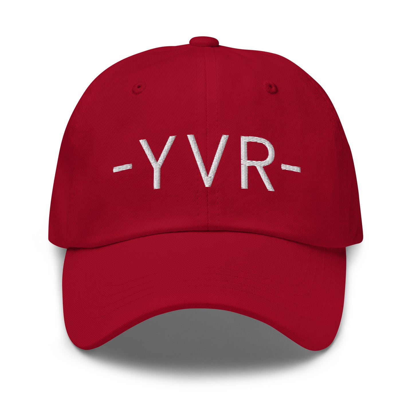 Souvenir Baseball Cap - White • YVR Vancouver • YHM Designs - Image 16