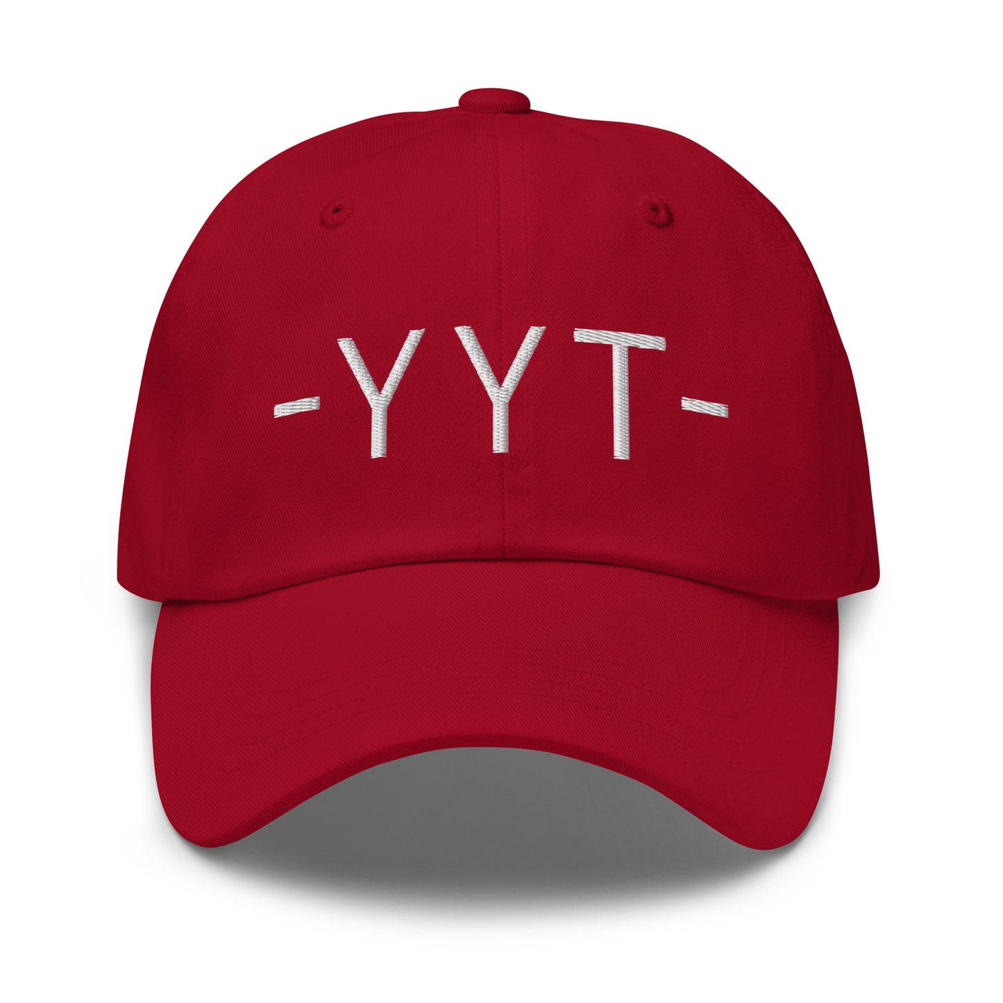 Souvenir Baseball Cap - White • YYT St. John's • YHM Designs - Image 16