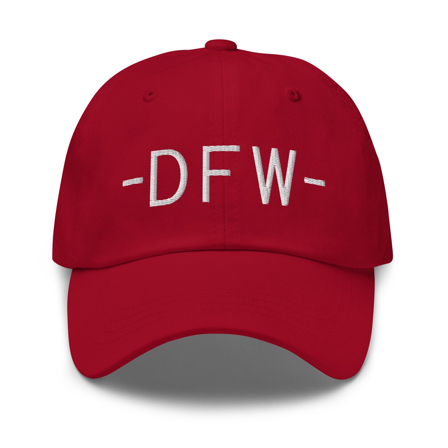 Souvenir Baseball Cap - White • DFW Dallas • YHM Designs - Image 16