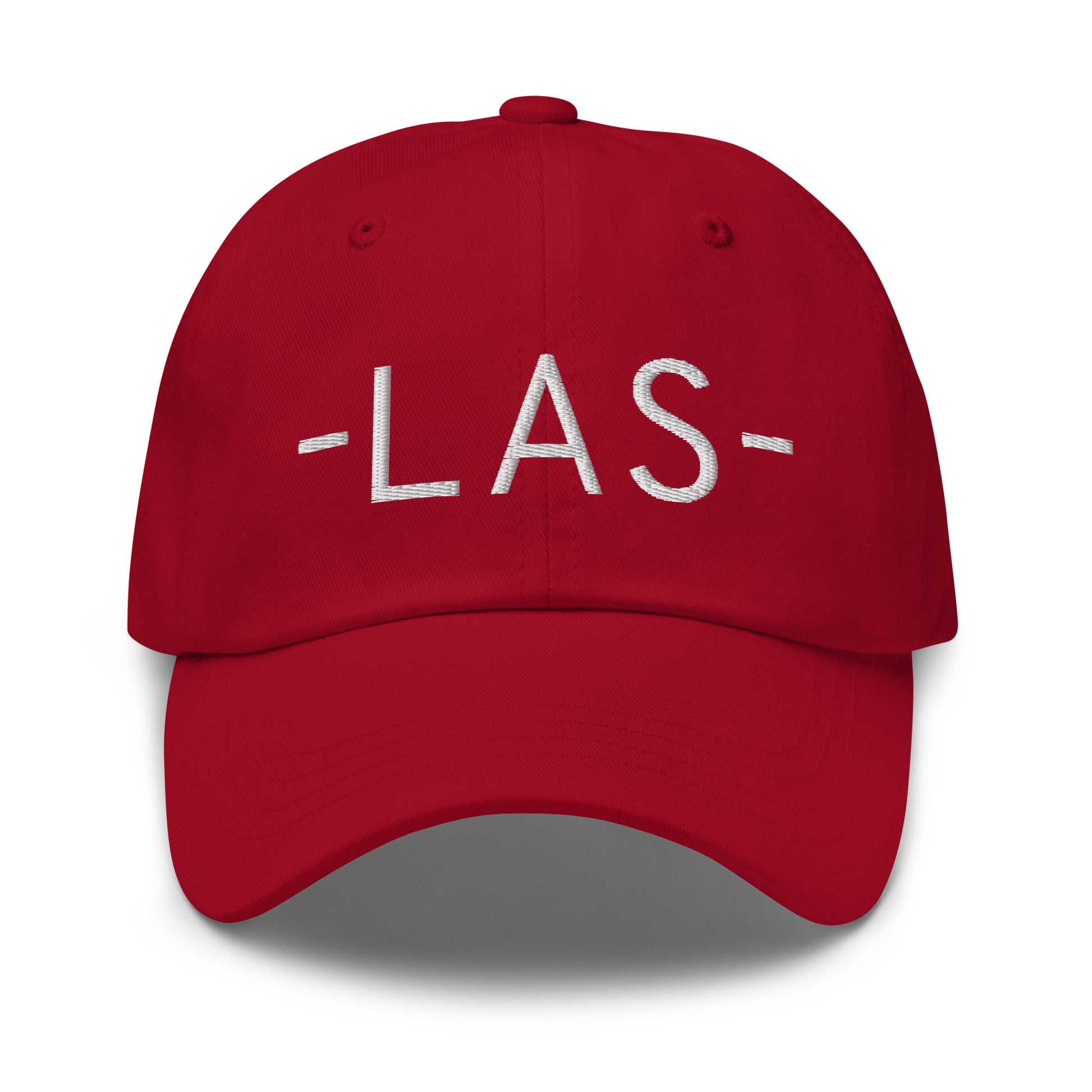 Souvenir Baseball Cap - White • LAS Las Vegas • YHM Designs - Image 16
