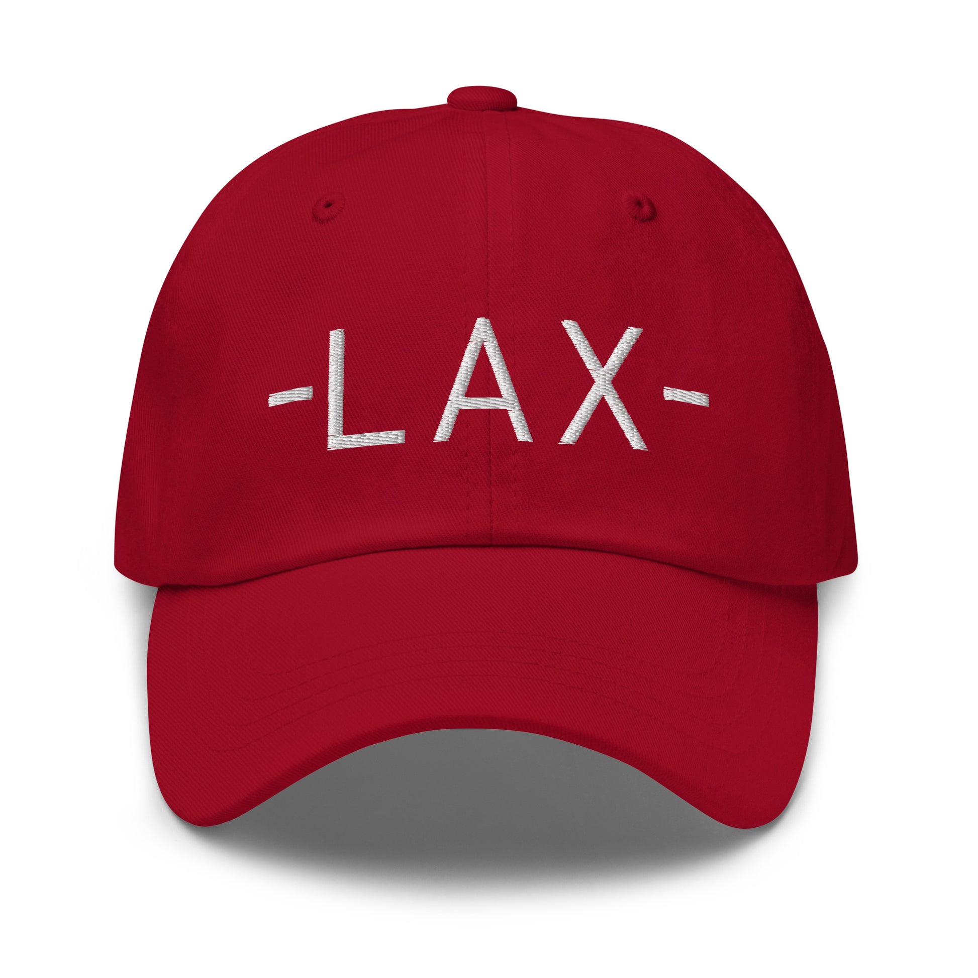 Souvenir Baseball Cap - White • LAX Los Angeles • YHM Designs - Image 16