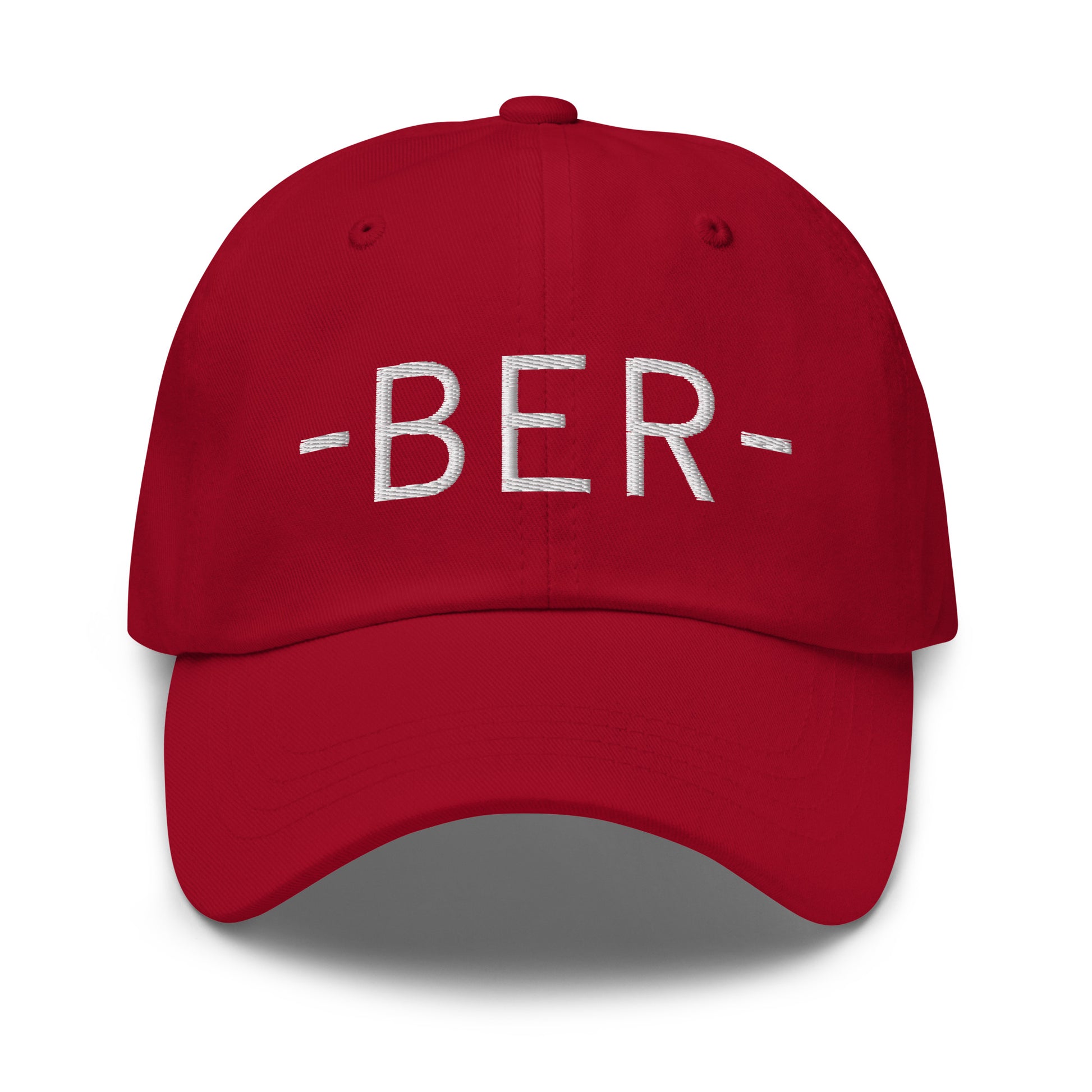 Souvenir Baseball Cap - White • BER Berlin • YHM Designs - Image 16