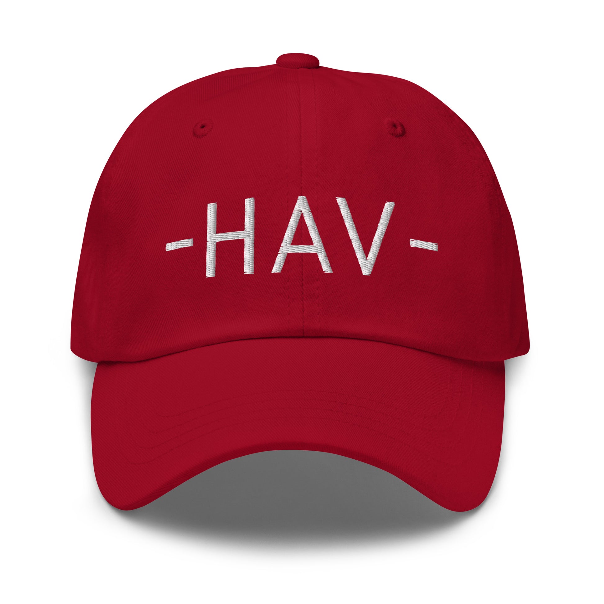 Souvenir Baseball Cap - White • HAV Havana • YHM Designs - Image 16