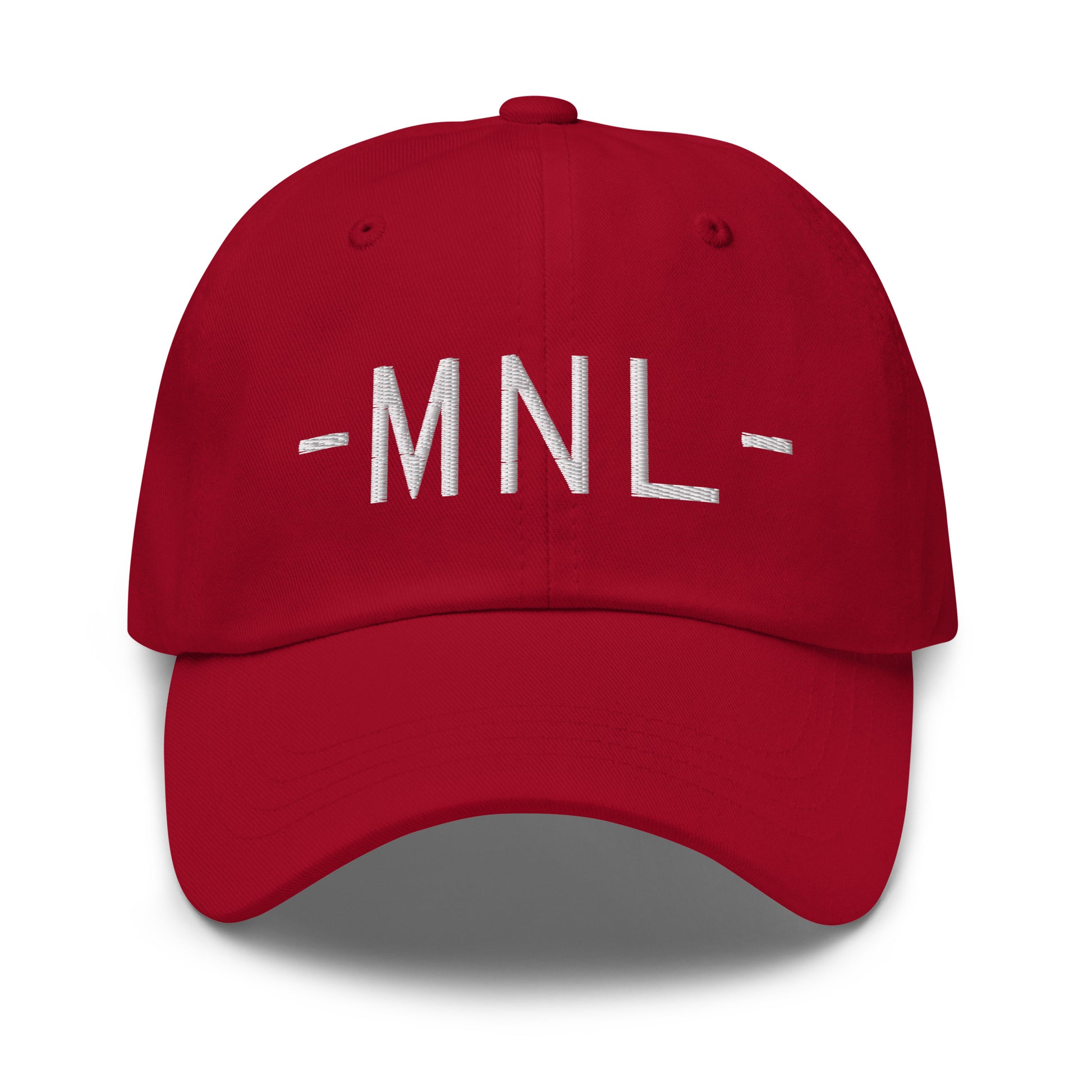 Souvenir Baseball Cap - White • MNL Manila • YHM Designs - Image 16