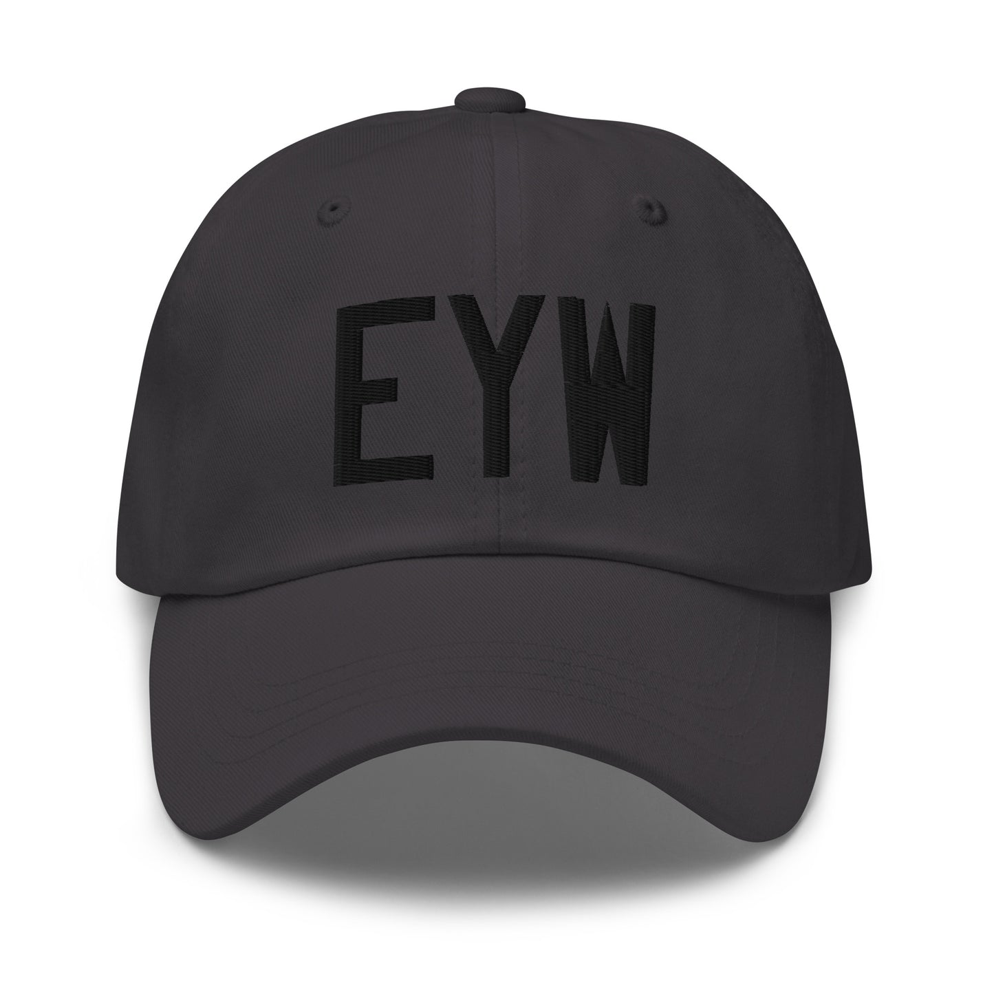 Airport Code Baseball Cap - Black • EYW Key West • YHM Designs - Image 13