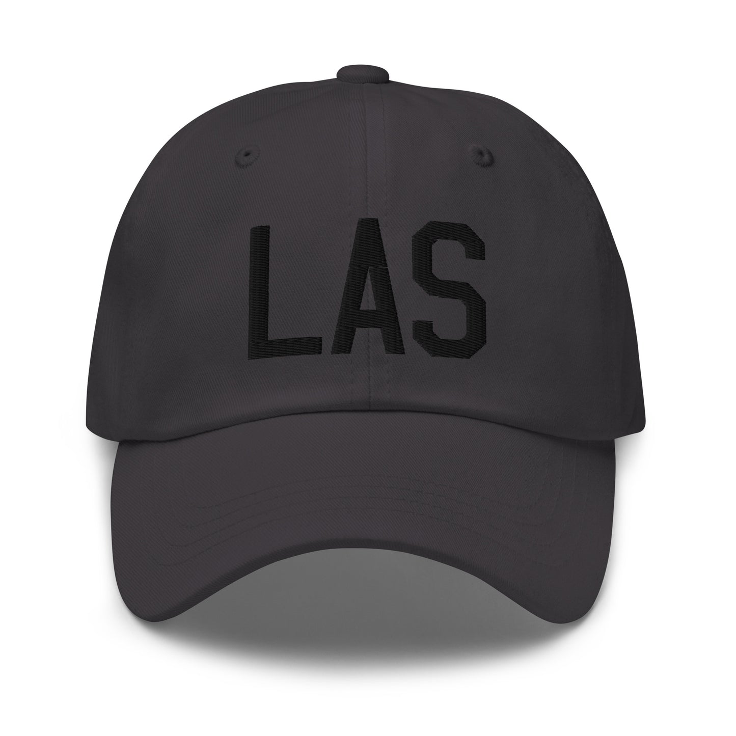 Airport Code Baseball Cap - Black • LAS Las Vegas • YHM Designs - Image 13