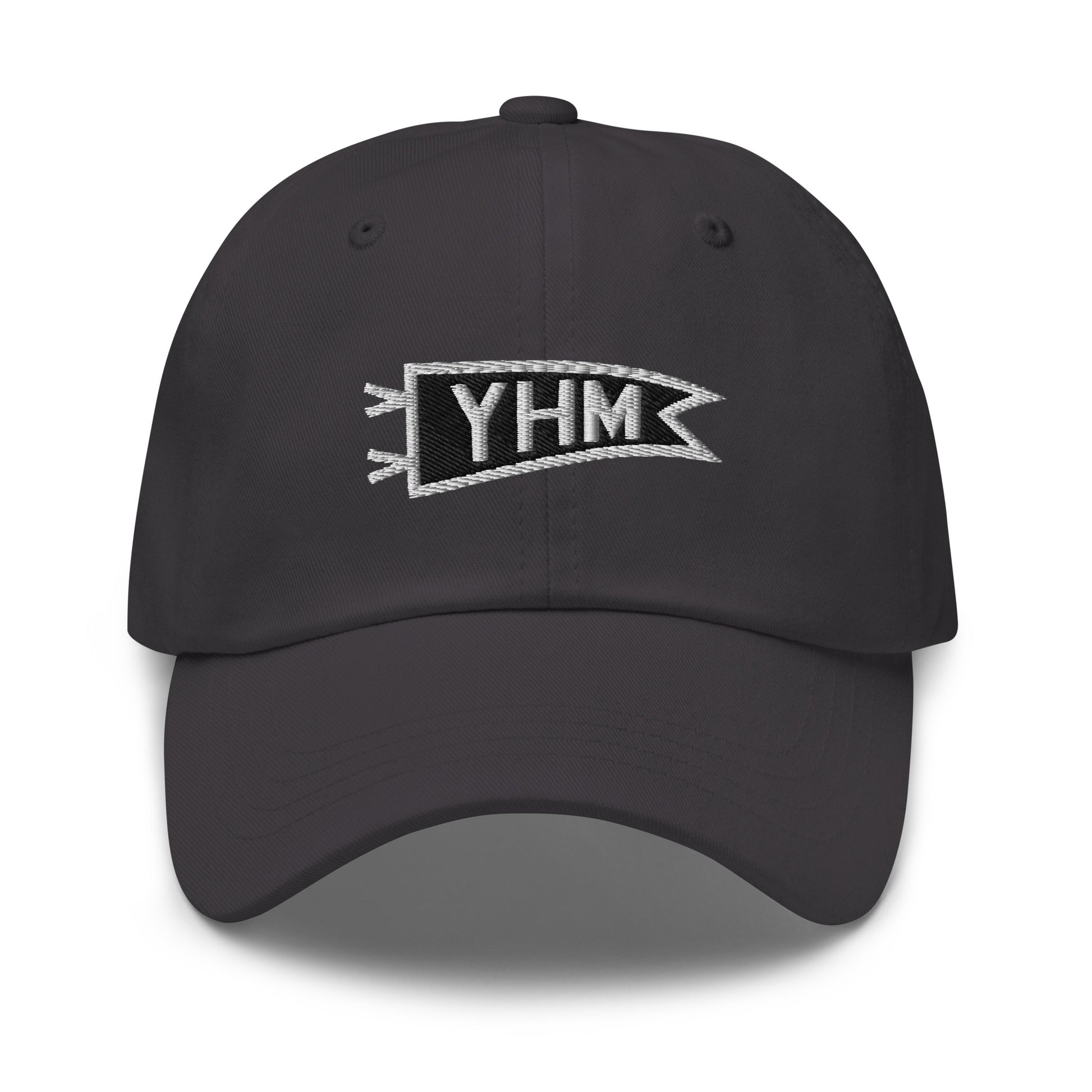Pennant Baseball Cap - Black & White • YHM Hamilton • YHM Designs - Image 16