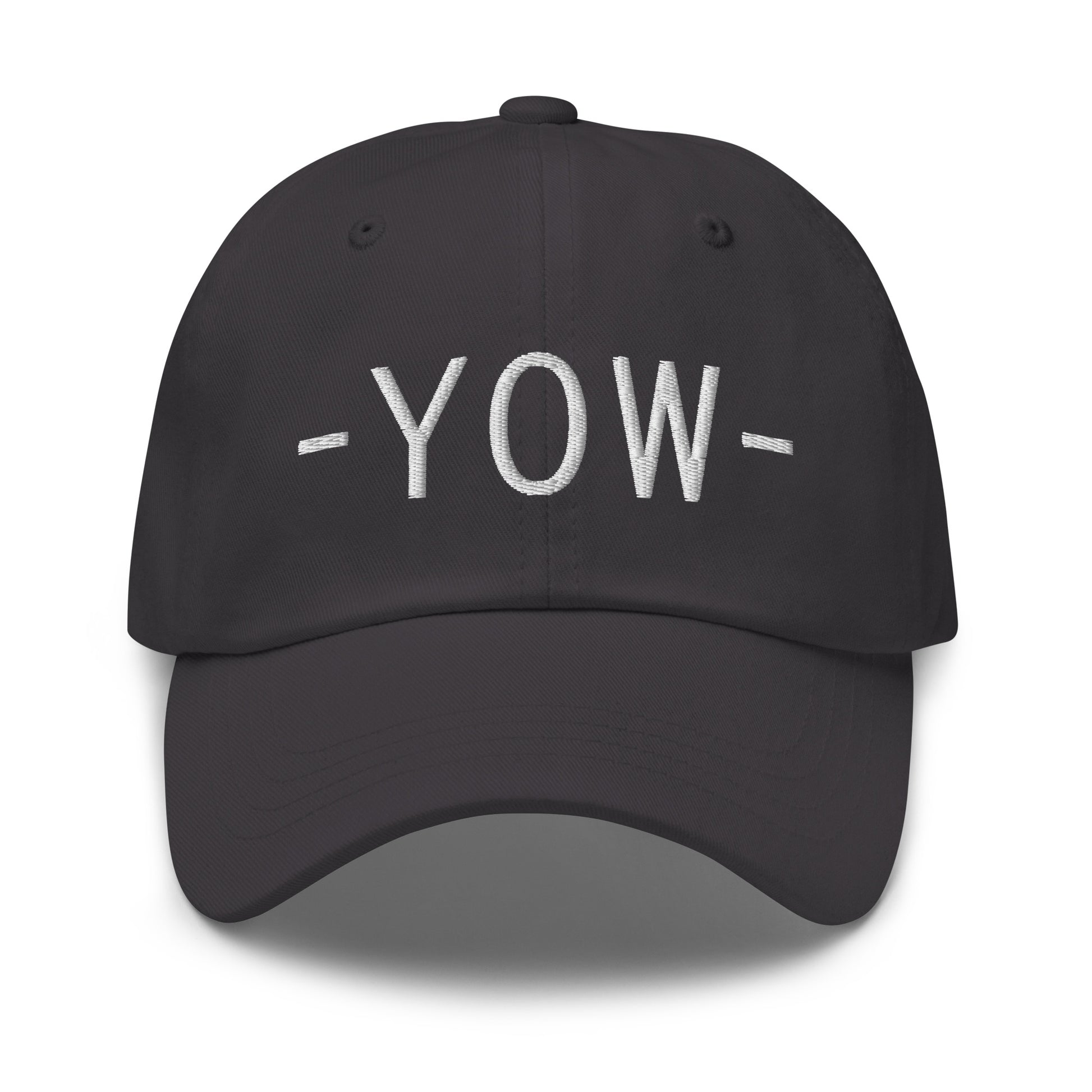 Souvenir Baseball Cap - White • YOW Ottawa • YHM Designs - Image 19